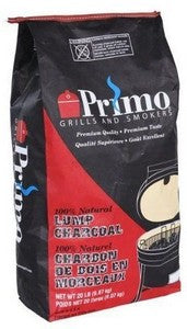 Primo Premium Natural Lump Charcoal - 20 Lb. Bag - PRM608 - Chimney Cricket