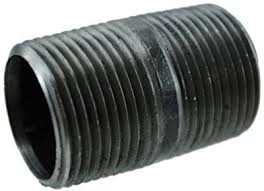 XtrHvy ForgdSteel PipeNipple Seamless, Sch.80, 1-1/4" x Clos - Chimney Cricket