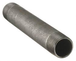 XtrHvy ForgdSteel Pipe Nipple Seamless, Sch.80, 1-1/4" x 12" - Chimney Cricket