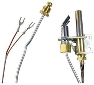 Thermocouple & pilot gas supply for SPK (16")/LP, PT1LP - Chimney Cricket