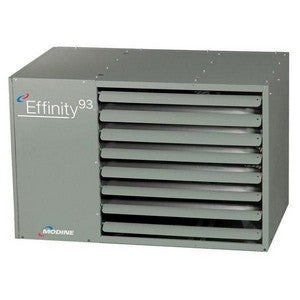 Modine Commercial Effinity Heater -  55K BTU/High-Efficiency Condensing/Direct Spark Ignition/NG/Separated Combustion/Single Stage w/Aluminized Steel Heat Exchanger - Chimney Cricket