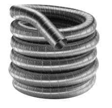 Duravent PelletVent Pro 4" x 25' Bio Flex Pipe - 4PVP25BF, 810001173 - Chimney Cricket