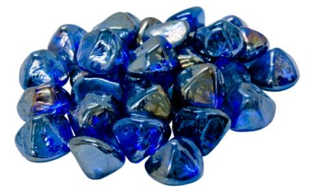 RHP Pacific Blue 10 Lb. Package of Diamond Nuggets - Chimney Cricket