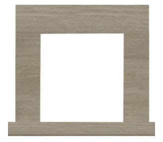 Fireside Furnishings Parchwood Marble - Set 2 - Single Pack - Chimney Cricket