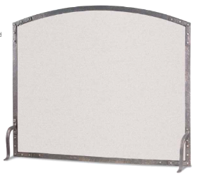 Pilgrim Arched Single Panel Screen - Chimney Cricket