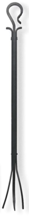 Pilgrim 30" Matte Black Iron Tong - Chimney Cricket