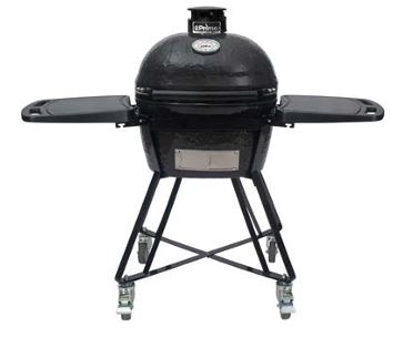 Primo Oval Junior 2000 Series All-In-One Charcoal Grill/Smoker - PRM7400, PG007400 - Chimney Cricket