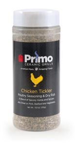 Primo Chicken Tickler Rub - 11 oz. Bottle - PRM501 - Chimney Cricket