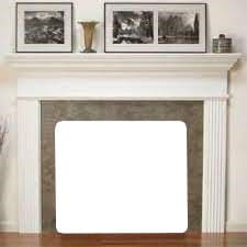 WMH 48" Primed Profile Flush Mantel - Chimney Cricket