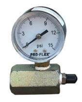 0-60 PSI - Chrome Hex - PFTG-H3460 - Chimney Cricket