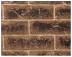 Majestic 36" Brick Interior Panels - Tavern Brown - Chimney Cricket