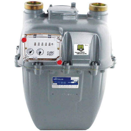 Vapor Meter, 415 CFH, Remanufactured, w/ Temperature Compensation, 30LT Connections, 25# WP, Direct Read, Rockwell, 001-41-502-71 ** - Chimney Cricket