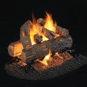 RHP 24" Golden Oak Designer Plus SEE THRU Gas Logs - Chimney Cricket