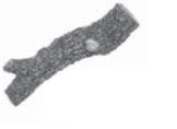 RHP 9" Charred Angel Top Log - CHNAL9TL ** - Chimney Cricket