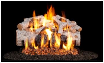 RHP 18/20" Charred Mountain Birch Standard Gas Logs - Chimney Cricket