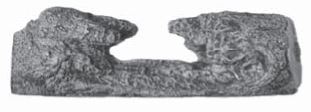 RHP 18" Charred Northern Bottom Front Log - CHNL18BF ** - Chimney Cricket