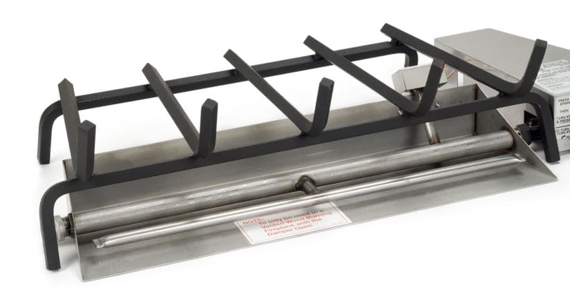 RHP 60" G45 OUTDOOR Stainless Steel Burner with Safety Valve - LP ** - Chimney Cricket