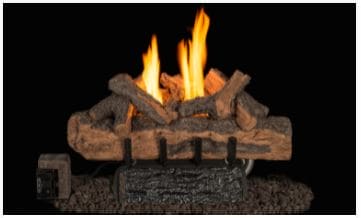 RHP 24" Vent Free Split Valley Oak Logs - SVO8E24 - Chimney Cricket