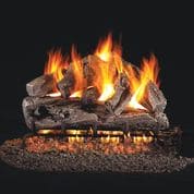 RHP 24" Rugged Oak Standard Gas Logs - Chimney Cricket
