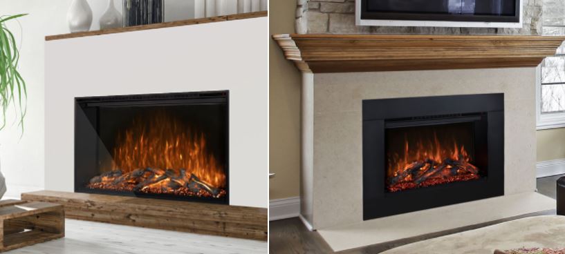 Modern Flames 36" Redstone Traditional Electric Fireplace - Chimney Cricket