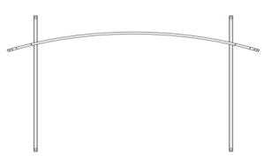 WMH Oil Rubbed Bronze Forged Iron Arch Inset ** - Chimney Cricket