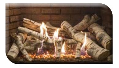 WMH Birch 10-Piece Burncrete Log Set - Chimney Cricket