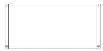 WMH Black Forged Iron Frame - Chimney Cricket