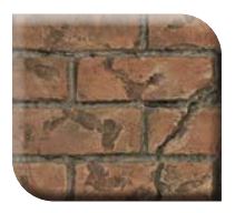 WMH Red Fire Cracked Brick Liner - Chimney Cricket
