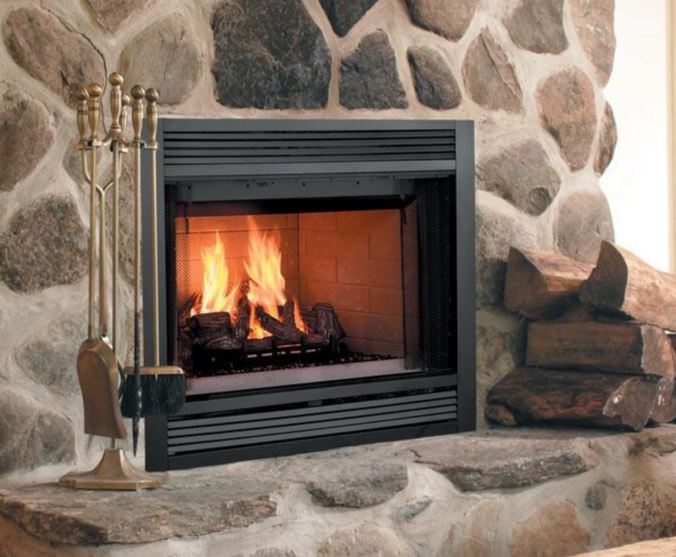 Majestic 42" Sovereign Wood Burning Fireplace - Chimney Cricket