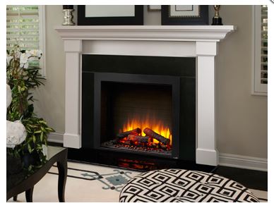Simplifire 30" Built-In Electric Fireplace - Chimney Cricket