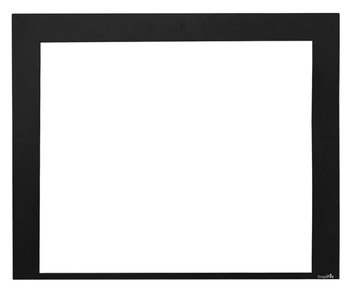 Simplifire 30" Black Front - Chimney Cricket