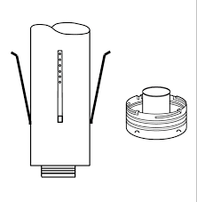 Superior F3191 SV4.5 to SF to SV Adaptor Kit - SF4.5AdaptorKIT ** - Chimney Cricket