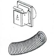 Superior F1799 Flex Compact Termination with 18" Compressed Vent - Chimney Cricket