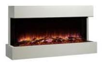 Simplifire Primed MDF Floating Mantel Kit for Scion 55 - SFSCT55MANTEL - Chimney Cricket