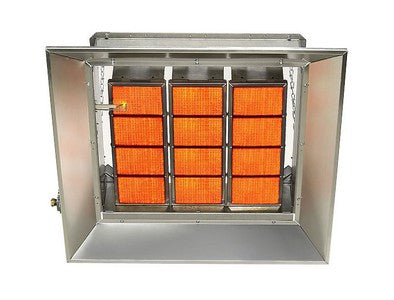 Sunstar StarGlo 120K BTU Ceramic Infrared Heater with Direct Spark Ignition - NG - SG12-N, 43840030 ** - Chimney Cricket