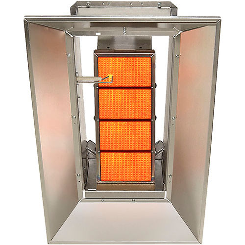 Sunstar StarGlo 30K BTU Ceramic Infrared Heater with Direct Spark Ignition - NG - SG3-N, 43838010 - Chimney Cricket