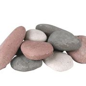 RHP Assorted River Rock Fyre Stones (10 per Box) - Chimney Cricket