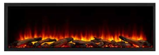 Simplifire 43" Scion Clean Face Linear Electric Fireplace - Chimney Cricket