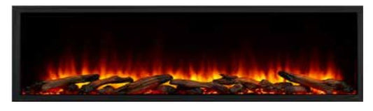 Simplifire 55" Scion Clean Face Linear Electric Fireplace - Chimney Cricket