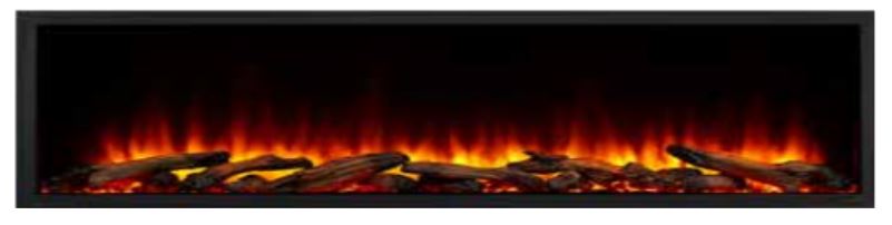 Simplifire 78" Scion Clean Face Linear Electric Fireplace - Chimney Cricket