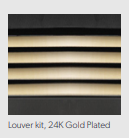 Louvre Kit, 24K Gold Plated - Chimney Cricket
