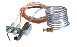 Skytech Spark-to-Pilot Assembly with 60" Wire Leads and Pilot Tubing - AFVKSPPILOT60 - Chimney Cricket