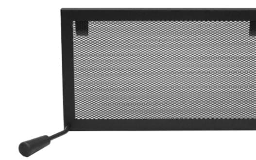 ES Black Barrier Fire Screen - Chimney Cricket