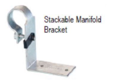 Manifold Bracket, Stackable, TracPipe - FGP-MB-ST - Chimney Cricket