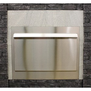 WMH 42" Stainless Steel Weather Door - Chimney Cricket
