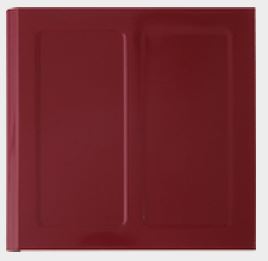 Sunset Red Side Panels for Neo 1.6 LE Wood Stove - Chimney Cricket