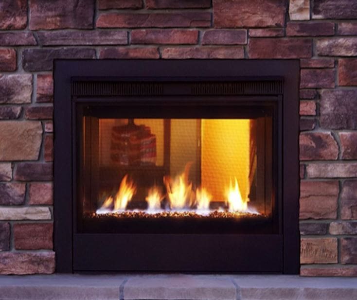 Twilight Modern Indoor/Outdoor See-Through Gas Fireplace - HHT ATP Training Required - Chimney Cricket