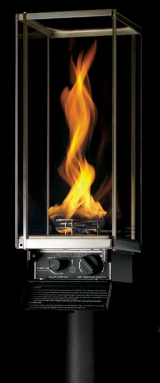 Tempest 20K BTU Torch with 24V AC Hot Shot™ Piezo Ignition - NG - Chimney Cricket