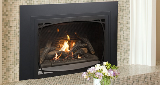 Insert, Tofino I30, Gas NG, Sit Valve, Complete with Burner, 12040014 - Chimney Cricket