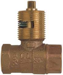 Valve, 1/2" Straight Key Valve / Log Lighter, Brass, No Cover Plate or Key, USD BVL2S (CS36) - Chimney Cricket